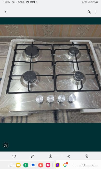 Продаётся варочный панел фирмы CUSSINI