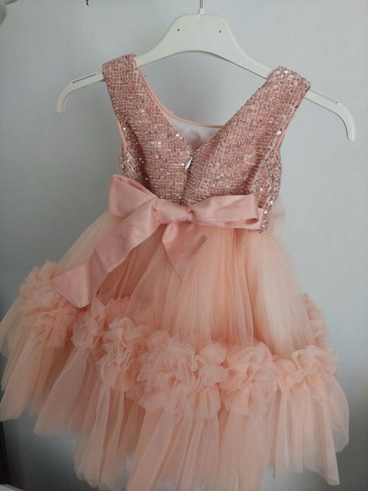 Официална мини рокля за малки момиченца