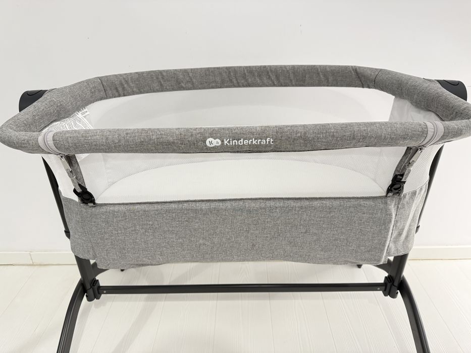 Pătuț atașabil/ co-sleeper Kinderkraft Bea 2 în 1