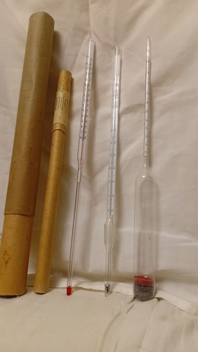 Спирт улчидиган термометр ва колба 1 литр