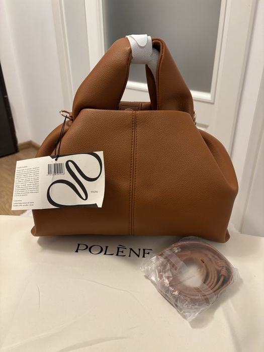 Polene Numero Neuf Camel geanta