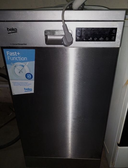 Съдомиялна Beko DFS26024X, 10 комплекта, 6 програми, Клас A++, 45 см