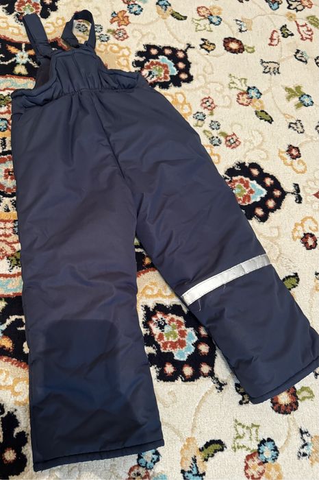 Детский зимный куртка с комбинезоном