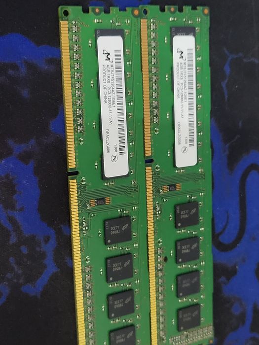 Оперативная память по 4гб