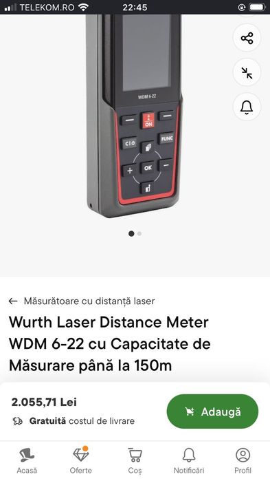 Laser WURTH model WDM 6-22