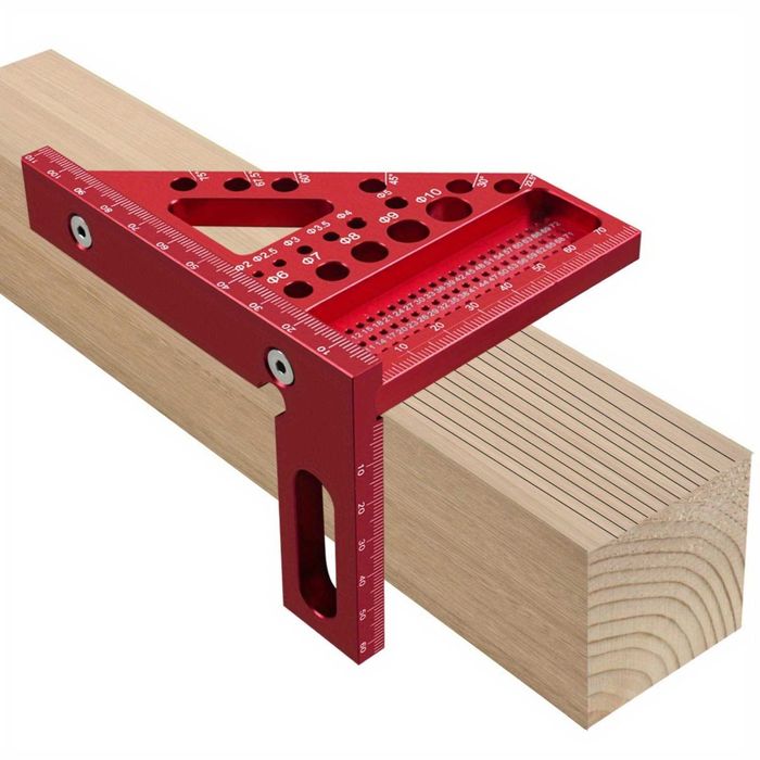 3D Алуминиев ъгъл, триъгълник за дървообработване