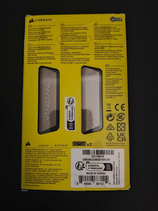 corsair vengeance ddr5 second hand si noi de vanzare • Anunturi