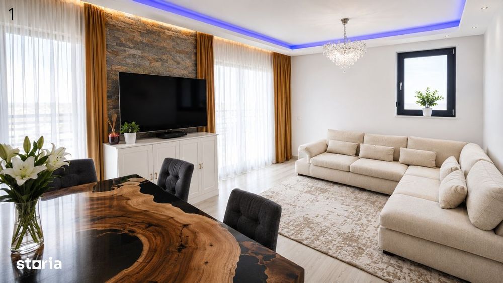 Vila moderna P+1 de inchiriat Mamaia Sat totul nou