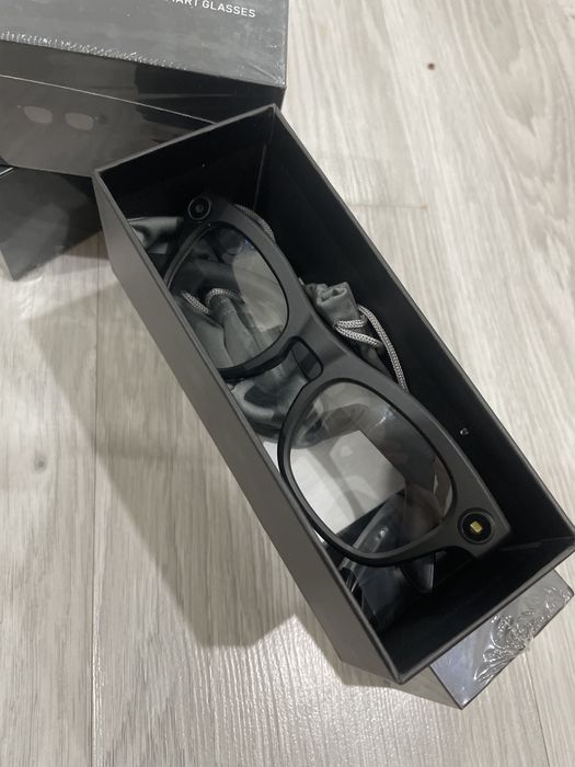 Смарт-очки Smart glasses черный