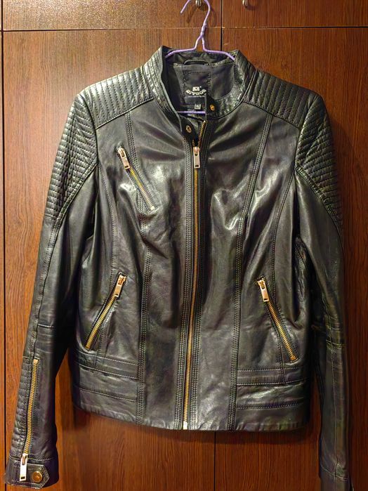 Кожено яке от естествена кожа