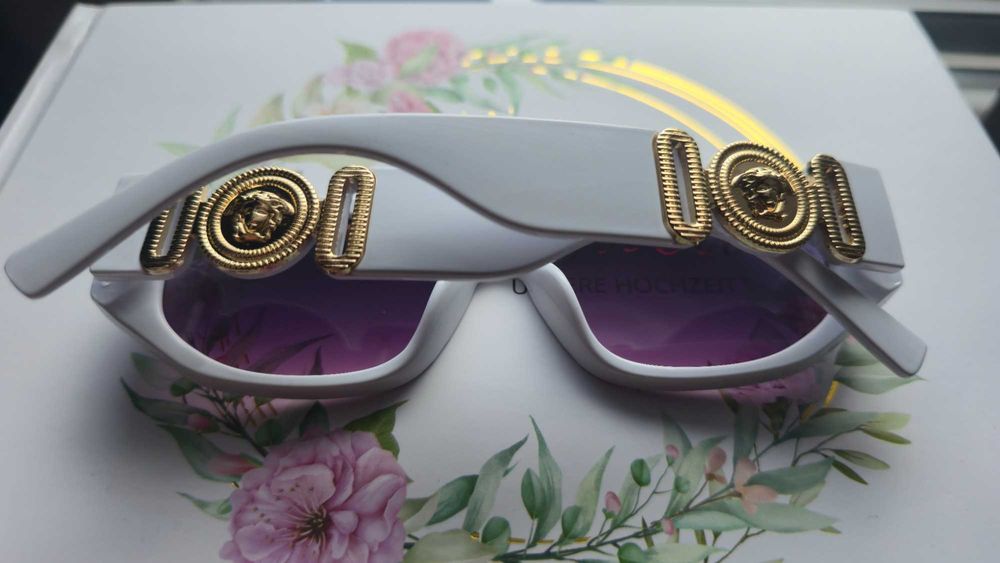 Ochelari de soare Versace alb
