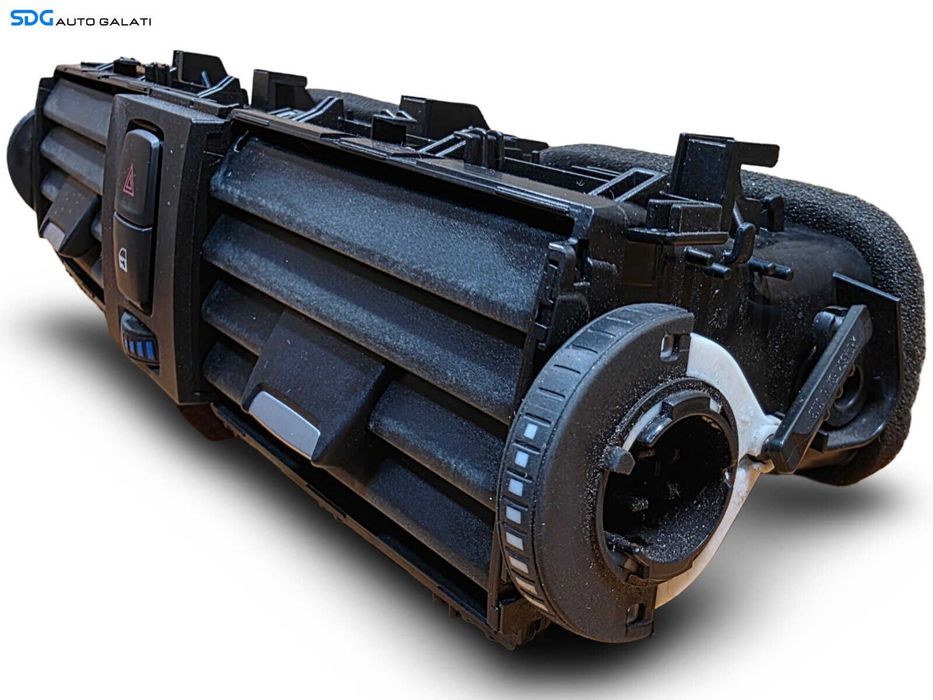 Gura Grila Stanga Ventilatie Aerisire Centrala Bord BMW Seria 3 F30 F31 2011 - 2019 Cod 9218552 921855215 [D0750]