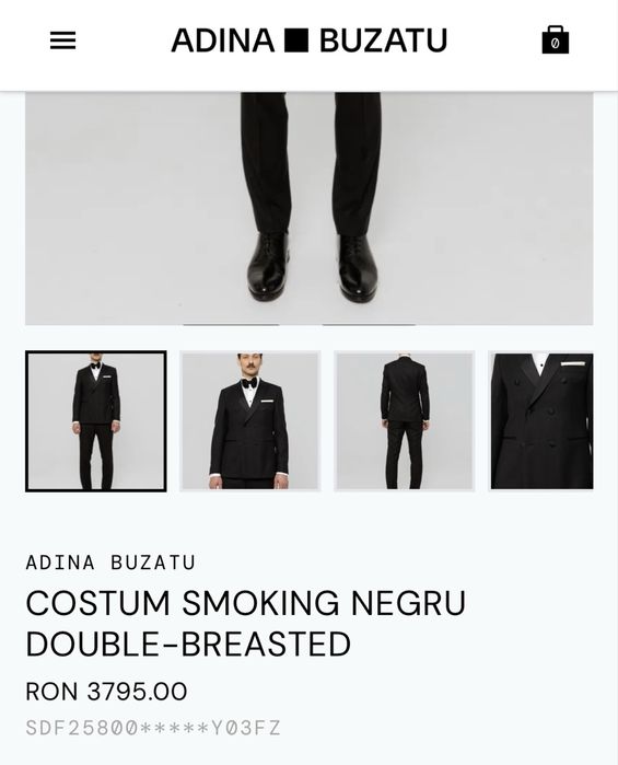 Costum mire Adina Buzatu