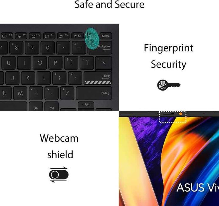 ASUS VivoBook S OLED 14" IntelCore i5-12500H 16cpu's/16GB/512GB SSD/Intel R/OLED 2880x1800 90HZ!