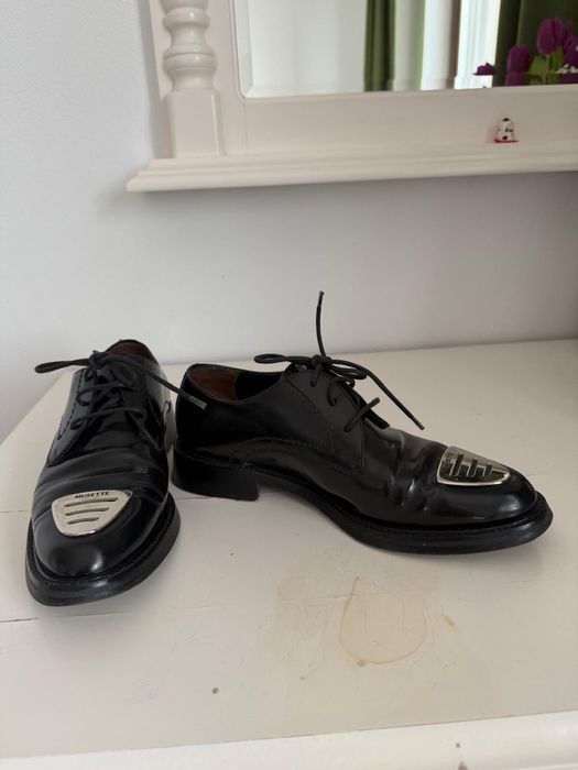 Pantofi Musette cu siret