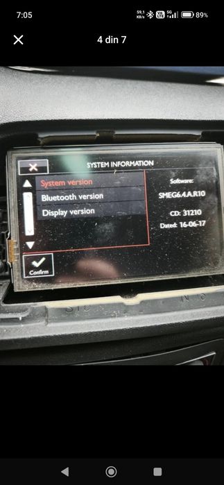 Multimedia player Citroen