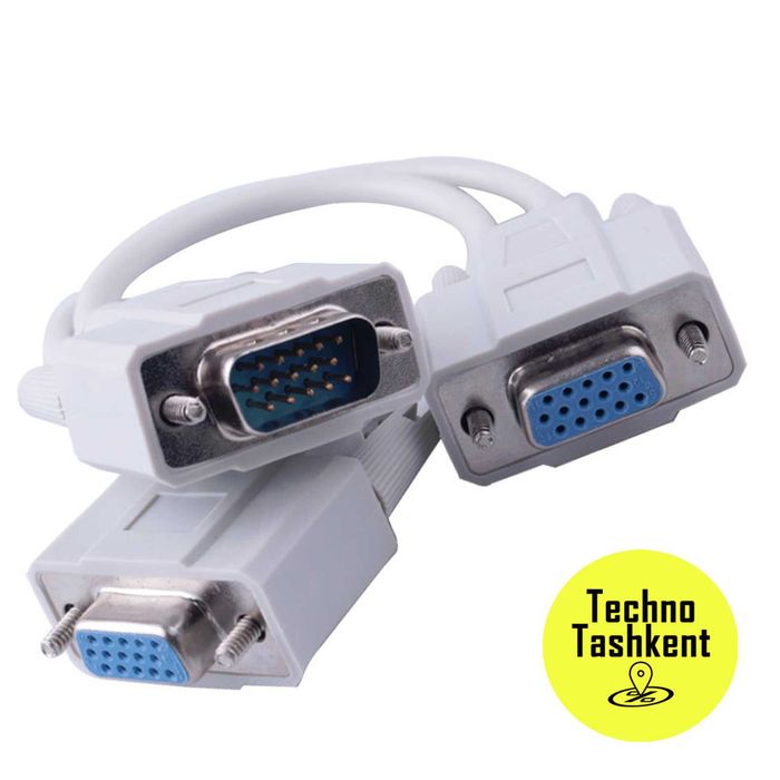VGA сплиттер (Разветвитель) (Dostavka Bor)