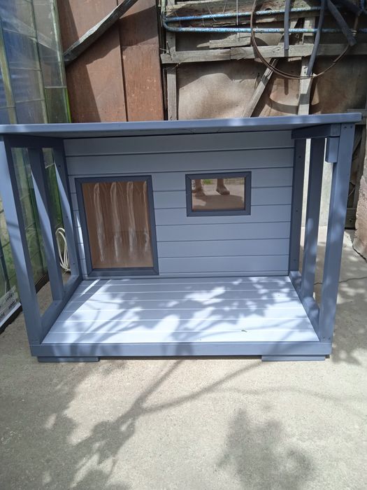 Утеплённая будка для собаки