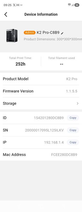 Bambulab a1 combo creailty k2 pro
