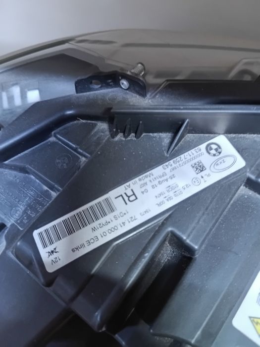 Фара левая на BMW