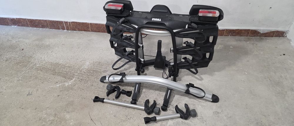 Велобагажник стойка за теглич Thule Velocompact 927 + адаптер за четвърто колело