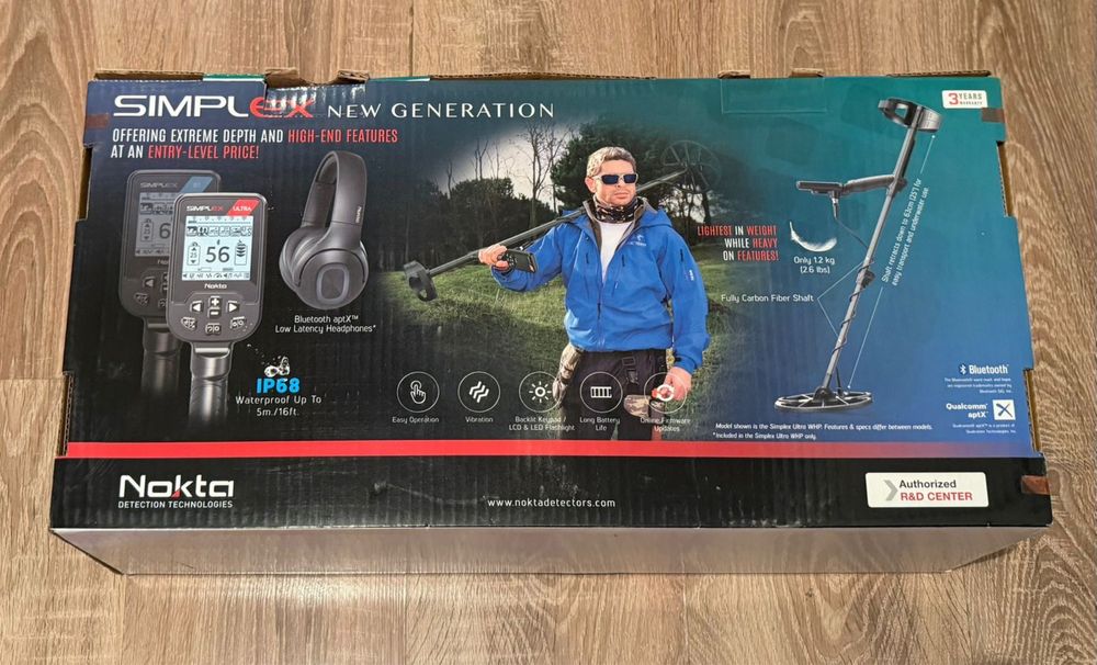 металлоискатель Nokta Simplex BT