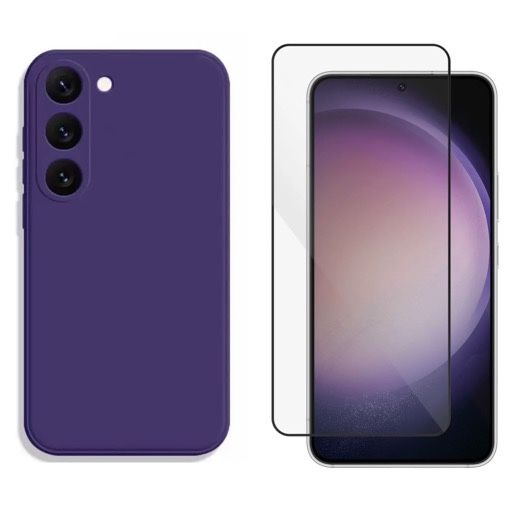 Samsung S23/S24/S25/S26 PLUS  Husa X LEVEL Soft Tpu + Folie Sticla 21D