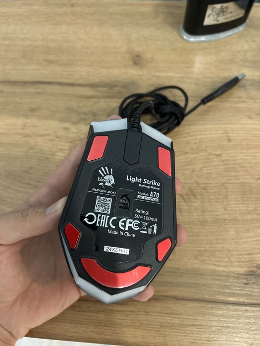 Мышка блади а7,USB кабель
