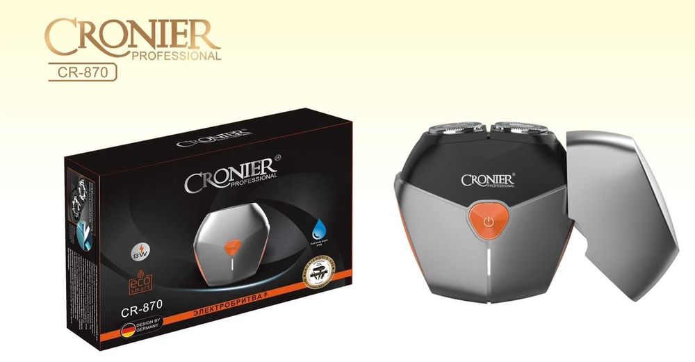 Электробритва Cronier CR-870 / Электробритва мужская / Шейвер бритва