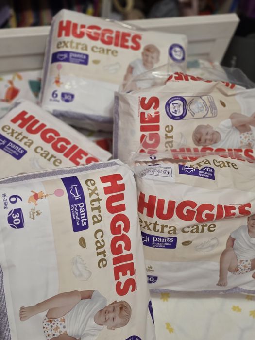 Scutece chilotel Huggies Extra Care 6, 15-25 kg