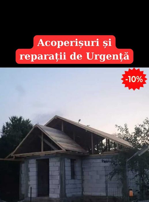 Acoperisuri si reparatii de urgenta