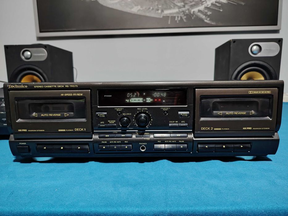TECHNICS Stereo Cassette Deck RS-TR575 deck dublu.