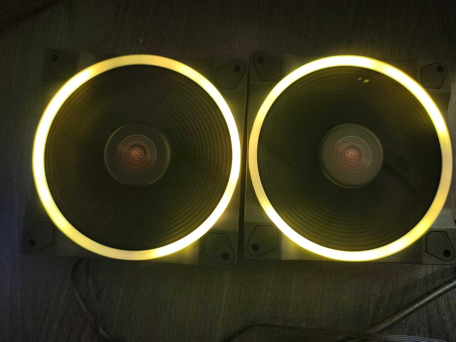 2 x Cooler, ventilator Be Quiet! Light Wings PWM, ARGB, 1500 rpm, 140mm