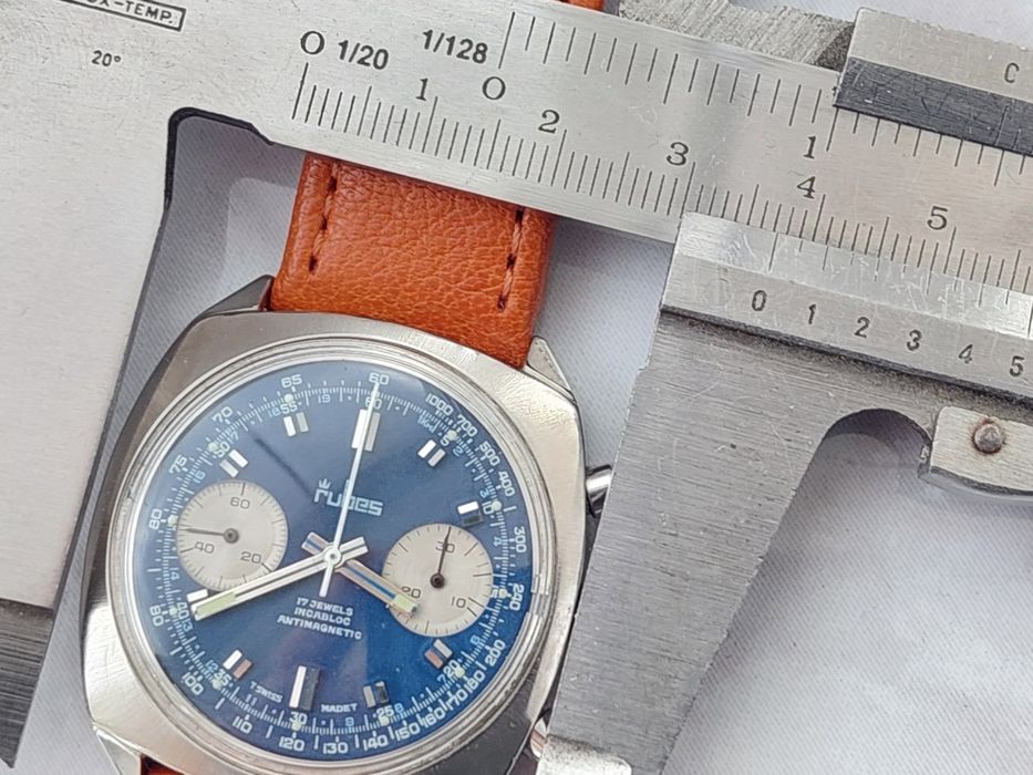 Ceas Rubes Chronograph Valjoux 7733 functional, colectie