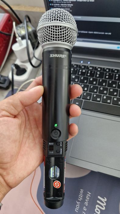 Дестанционный микрафон shure