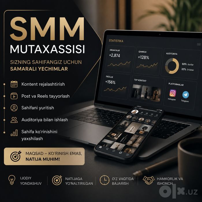 SMM mutaxassisiman, SMM menejerman.