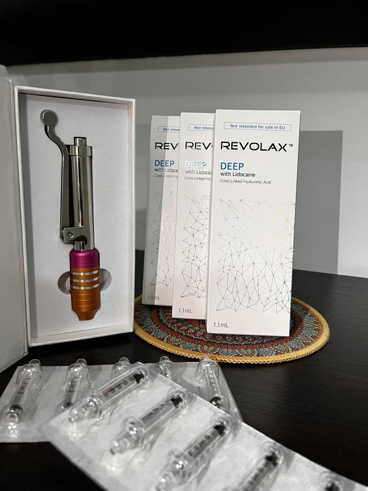 Revolax Deep 2026 (3 buc) + Hyaluron Pen + 27 seringi | Se vând și separat.