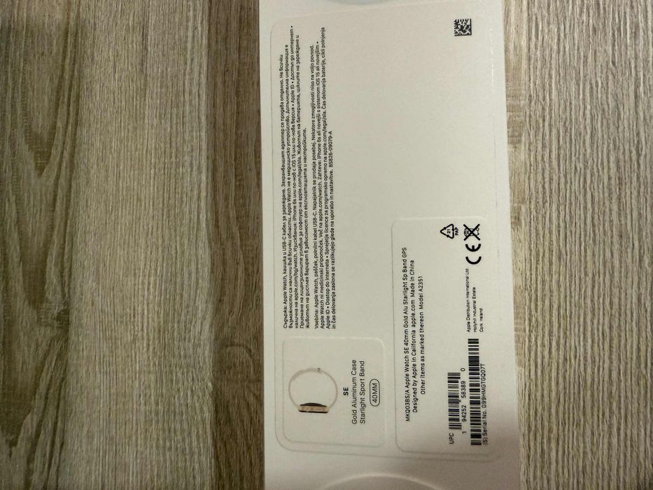 Apple Watch SE 40mm starlight