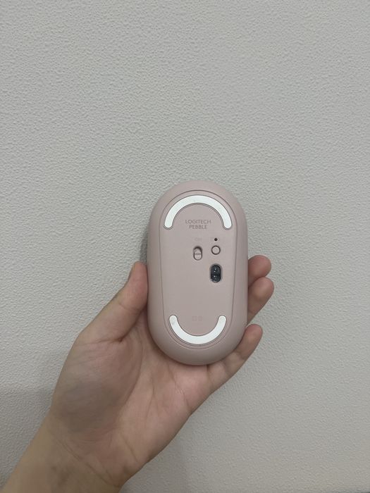 Мышь Logitech Pebble M350 розовый