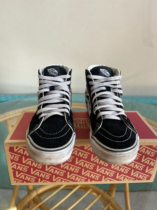 VANS Sk8-Hi “Floral Checkboard”