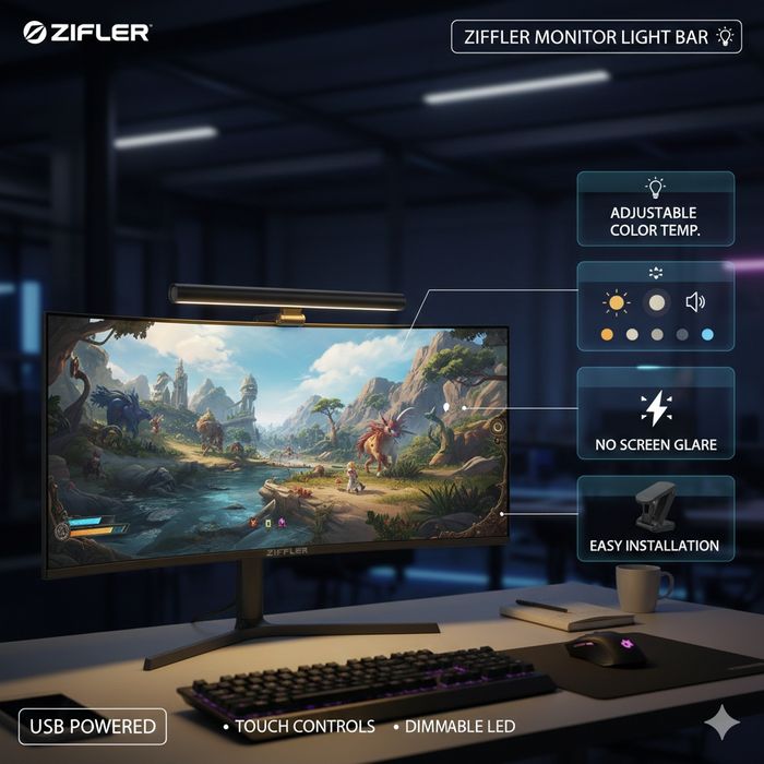 Baseus i-wok: идеальный свет, свободный стол.