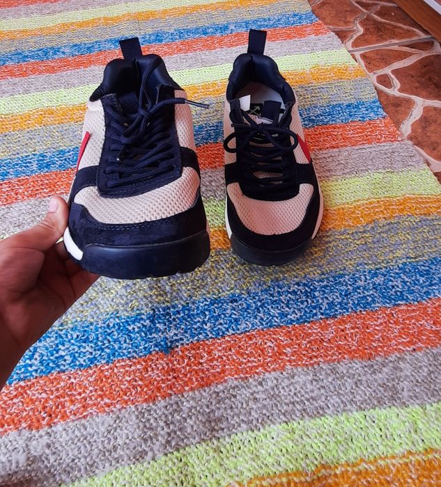 Adidasi Nike Tom Sachs Mars Yard 2.0 Off-White Edition