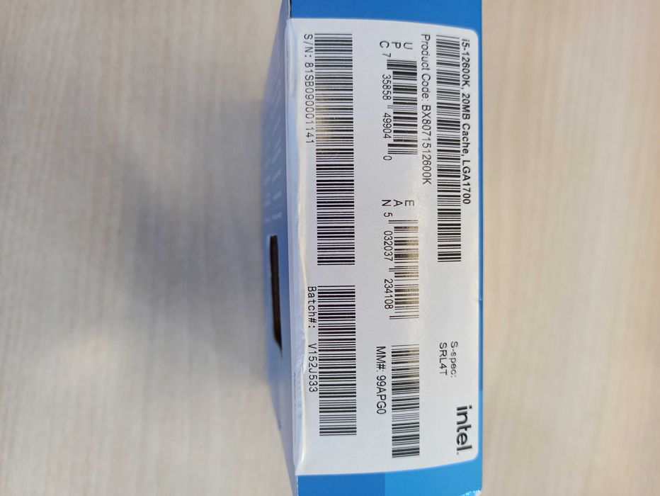 Процесор Интел i5-12600k