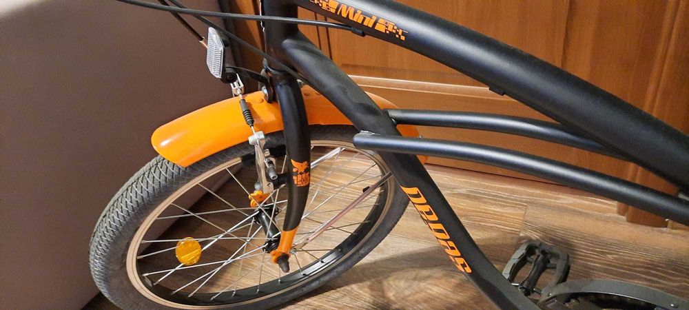 Bicicleta Pegas Strada Mini 7S, 20 inch, negru