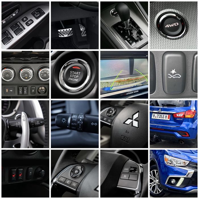 Mitsubishi Asx 2019~Automat~4x4~Noul Model~2.2 DI-D Euro6~Fara AdBlue~LED~Bi Xenon~Navi~Camera~Culoare Deosebita~Energy Blue~Import Germania