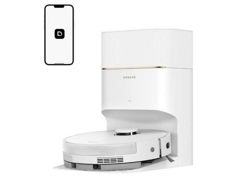 Робот Прахосмукачка Dreame D20 Pro Plus - 13000 Pa, Бял