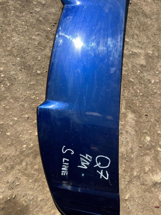 Оригинален заден спойлер за Audi Q7 4M Sline lip spoiler 2016+