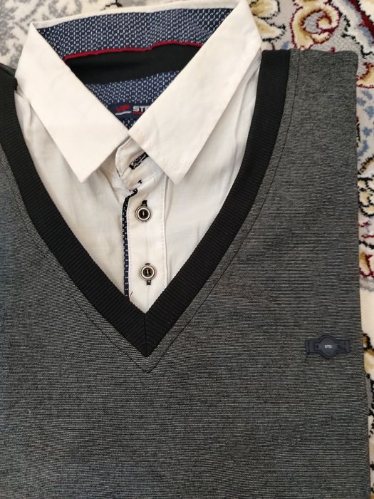 Джемпер обманка мужской из Турции