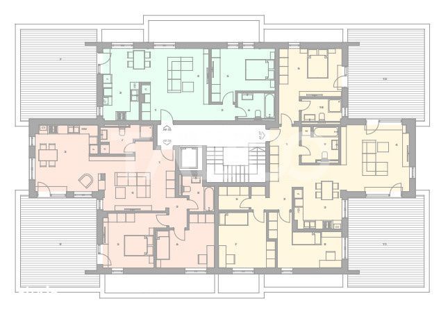 Penthouse 2 terase 32 mp 107 mp utili fiecare zona Turnisor Sibiu — fotografia 2
