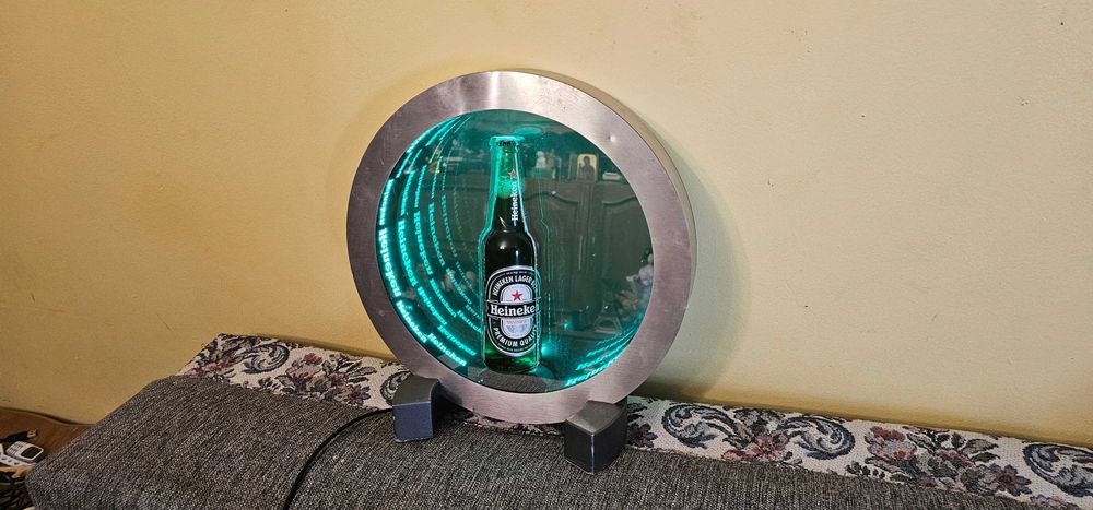 reclame luminoase bere Heineken